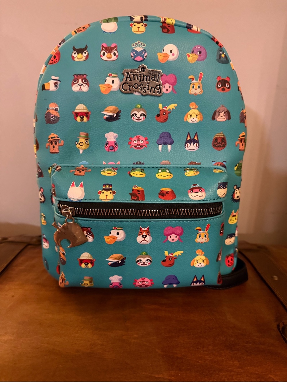 Teal Character Mini Backpack